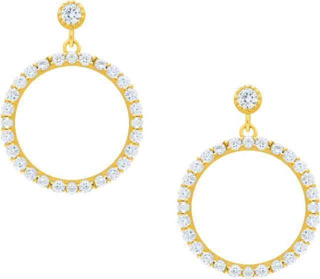 Image du produit Candy Boucles d'oreilles Lilleo, argent sterling 925, plaqué or (Argent massif de 925, Plaqué or 18k)