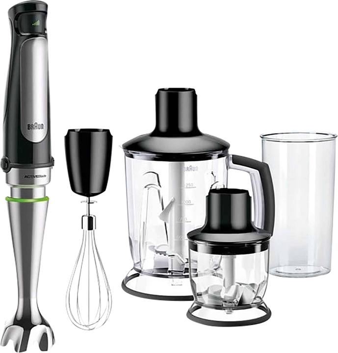 Braun Blender MultiQuick 7 MQ7045X Argent Noir (Prise UE)
