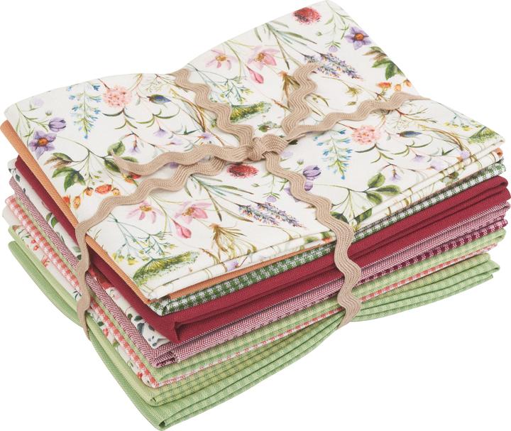 Image du produit Westfalenstoffe Paquet de tissus "Florence", 12 tissus de 48 x 48 cm