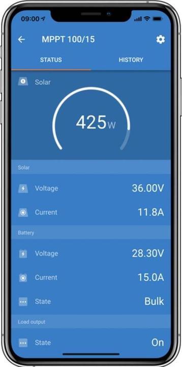 Actual product image Victron Energy Charge controller SmartSolar MPPT 100/20
