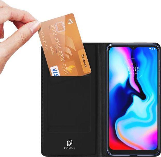 Actual product image Dux Ducis Skin Pro Series Bookcover (Motorola Moto G9 Play)