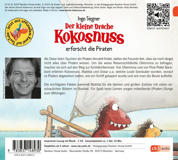 Actual product image All clear! The little dragon coconut explores the pirates (Ingo Siegner, Philipp Schepmann, Alfred Dieler, German)