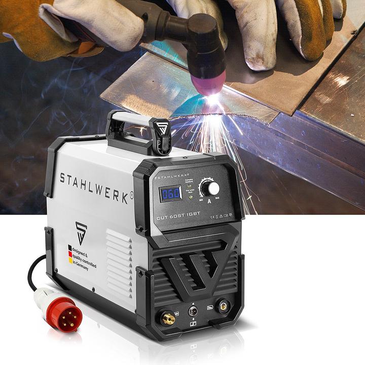 Image du produit Stahlwerk Découpeuse plasma CUT 60 ST IGBT de 60 ampères jusqu'à 24 mm de capacité de coupe
