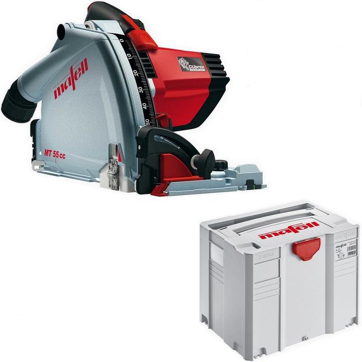 Mafell scie plongeante 162mm 1400w mt55cc - 917602