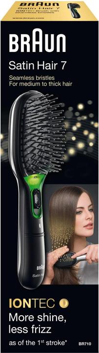 Immagine prodotto Braun Spazzola a mano nera Satin Hair 7 Iontec