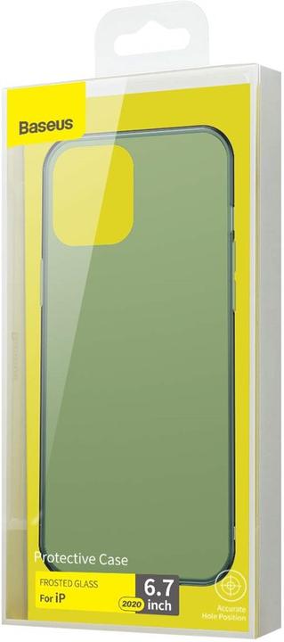 Actual product image Baseus Frosted Glass (Apple iPhone 12 Pro Max)