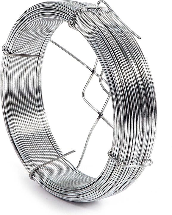 Immagine prodotto Wiltec Filo da giardino 1,8 mm verde per avvolgimento 50 m filo per legare le piante in acciaio (50 m)
