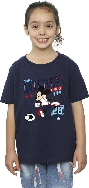 Immagine prodotto Disney Mickey Mouse Team Mickey Football Maglietta Ragazze (104)