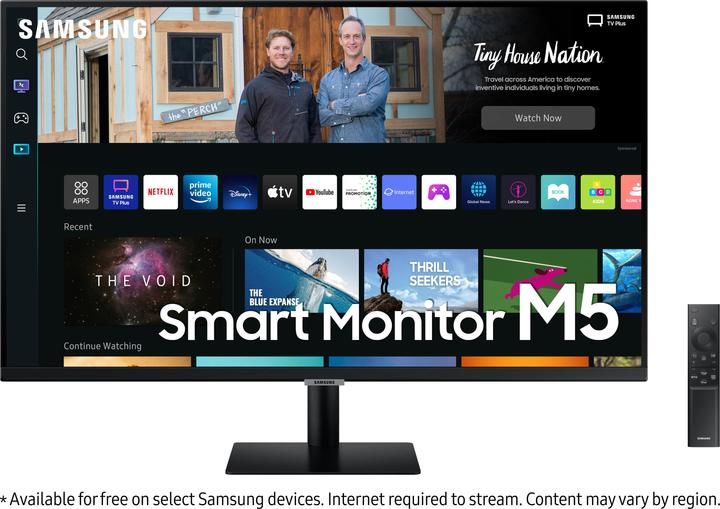 Produktbild Samsung Smart Monitor M5 S32BM500EU (1920 x 1080 Pixel, 32")