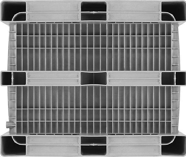 Image du produit Craemer Caisse-palette CB3HIGH, dimensions intérieures L x l 897 x 1108 mm, gris, 1000