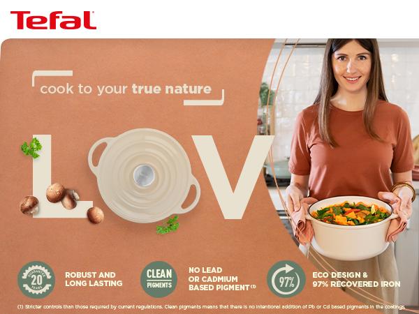 Actual product image Tefal LOV roaster (25 cm, Pot, Casserole + Stewpot, Cast iron)