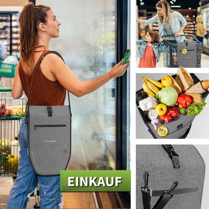 Image du produit Eloneo Sacoche de vélo pour ordinateur portable (28 l, Sacoches)