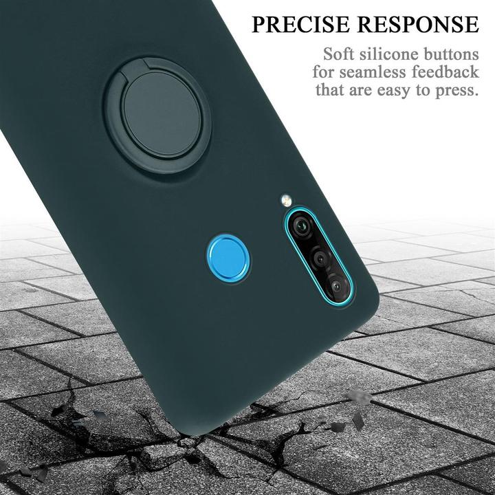 Image du produit Cadorabo TPU Liquid Ring Silicone Case Cover (Huawei P30 Lite)