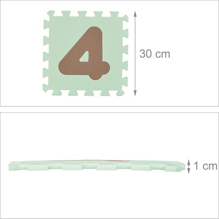Actual product image Relaxdays 25x puzzle mat (30 x 30 x 1 cm)