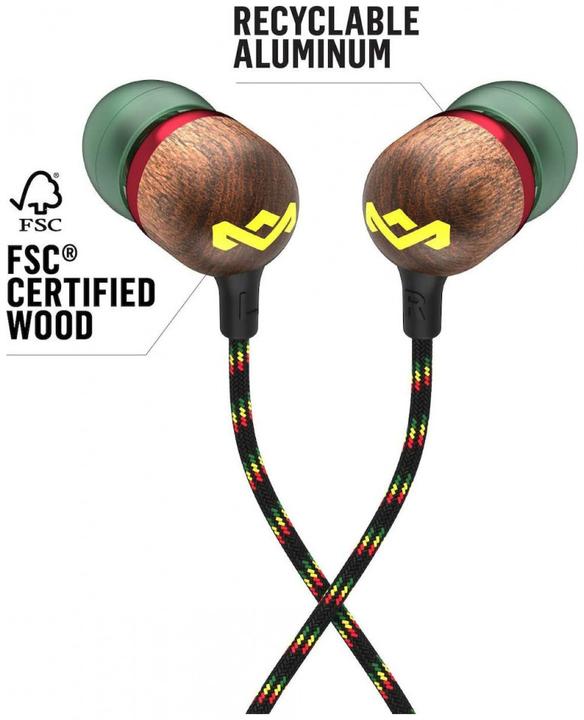 Actual product image House of Marley Smile Jamaica BT 2 (No noise cancelling, 9 h, Wireless)