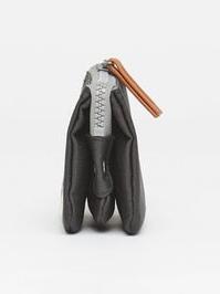 Actual product image Roka London Carnaby Wallet Sustainable Canvas Ash