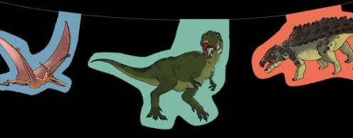 Actual product image DH-Konzept Party Decoration Set Dinosaur