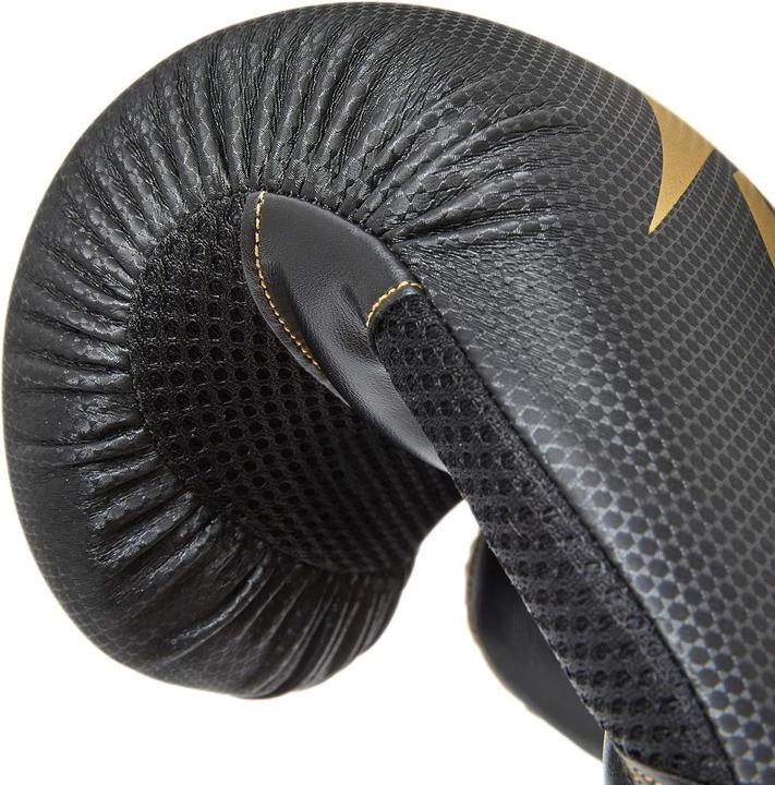 Actual product image Reebok Boxing Gloves Pro Black/Gold (12 OZ, 12)