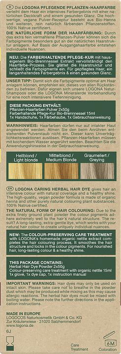 Actual product image Logona Plant hair color powder (010)