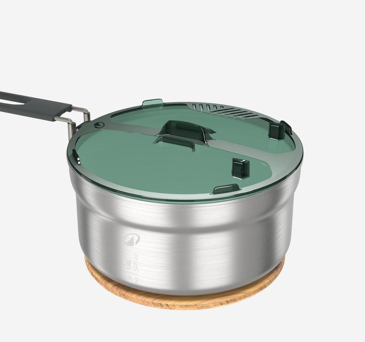 Immagine prodotto Quechua Kochset Edelstahl Antihaftbeschichtung Camping - 500 15-teilig 2 Personen