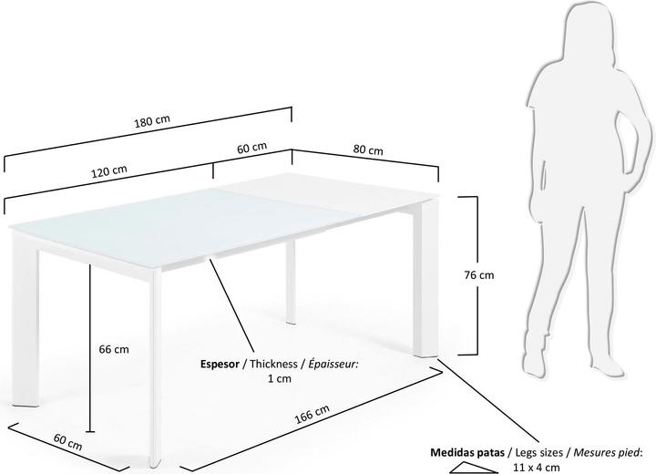 Image du produit Kave Home Axis (80 x 120 x 76 cm)