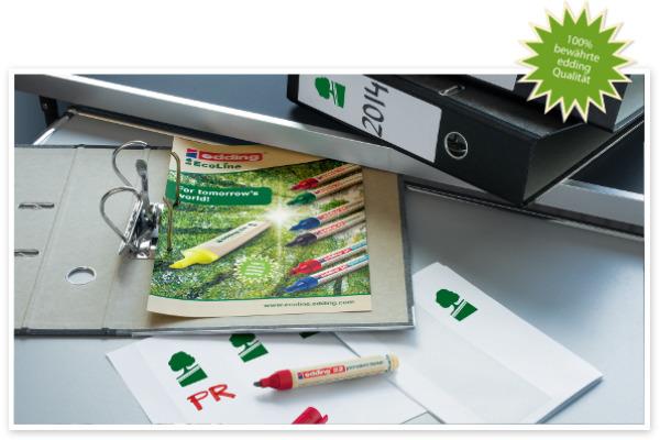 Actual product image Edding Permanent marker 22 (Red, 5 mm, 1 x)