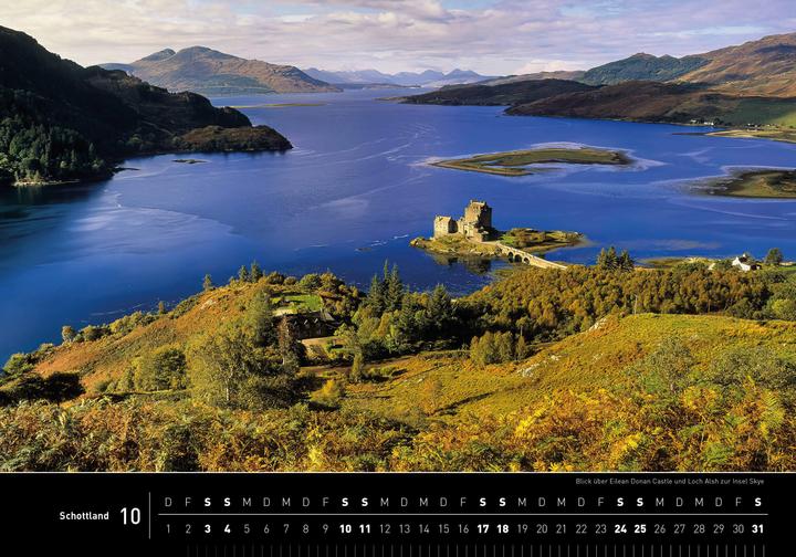 Produktbild Schottland Premiumkalender 2026 (50 x 35 cm, Deutsch)