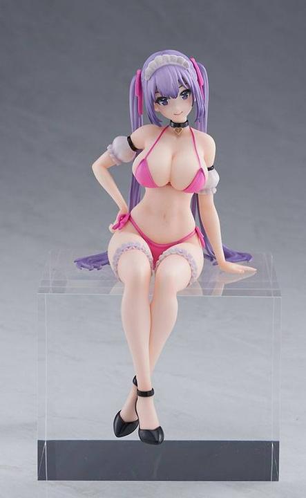Pink Charm Original Character PVC Mataro Desktop Maid Melty-chan TPN-001 15 cm