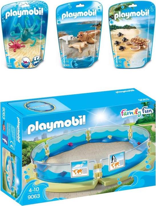 Actual product image Playmobil Sea animals set