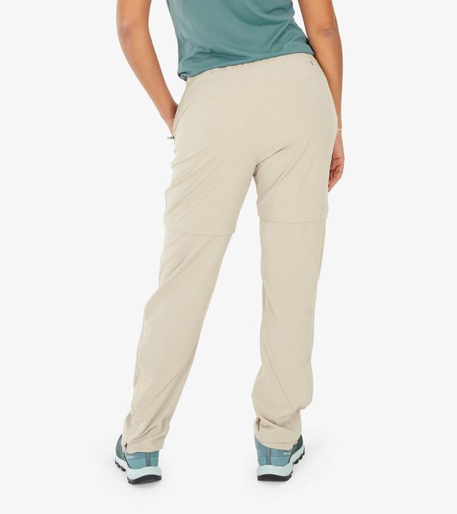 Image du produit Quechua Pantalon de randonnée Zip-Off Femme Randonnée en montagne - MH500 beige (31)