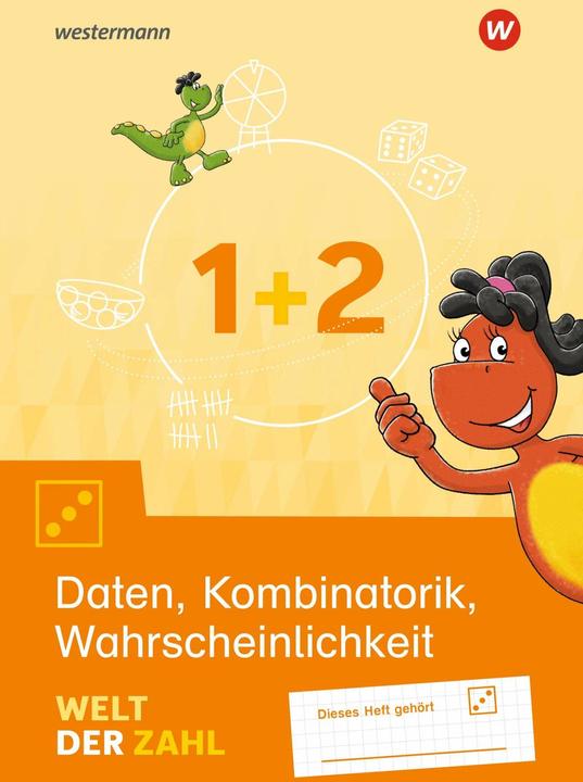 Actual product image Welt der Zahl 1 / 2. Arbeitsheft Daten, Kombinatorik, Wahrscheinlichkeit (German, Thomas Rottmann, Gerhild Träger, 2021)
