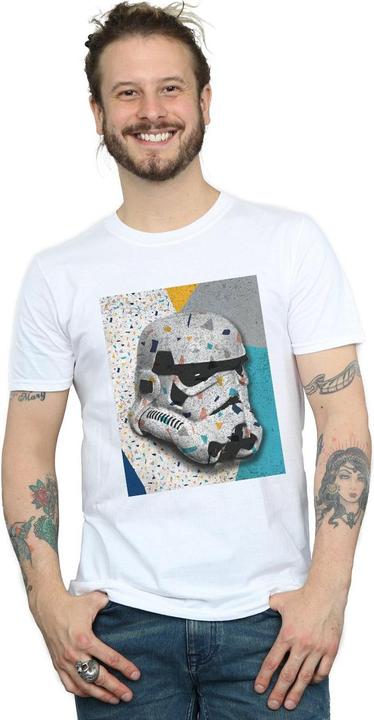 Immagine prodotto Star Wars Stormtrooper Pattern Helmet Maglietta Uomo (M)