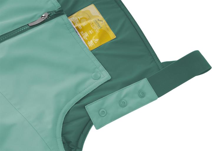 Actual product image Normani Children's winter trousers with braces "Ulukhaktok" - 9029 (116)