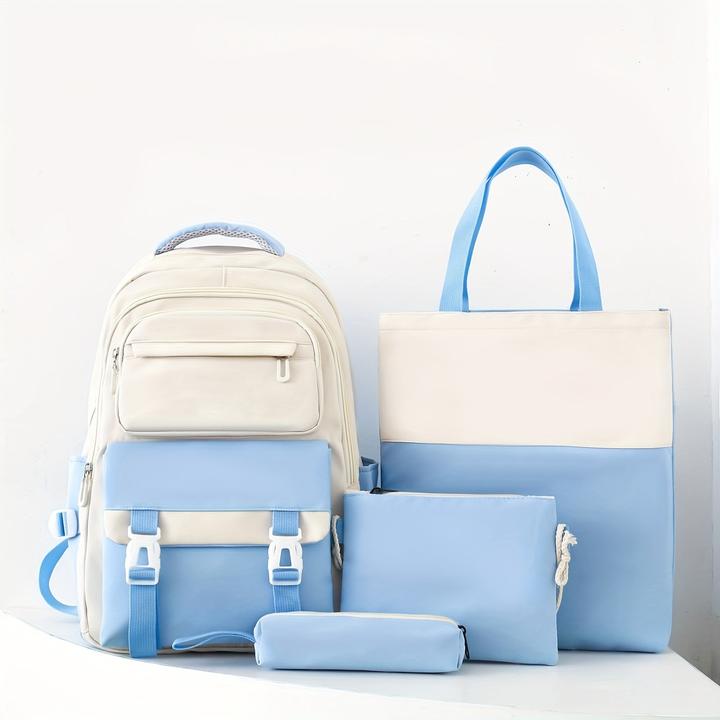 Only-Bags.Store Trendiger Rucksack, leicht, tragbare Tasche, Schulranzen für Studenten, beinhaltet