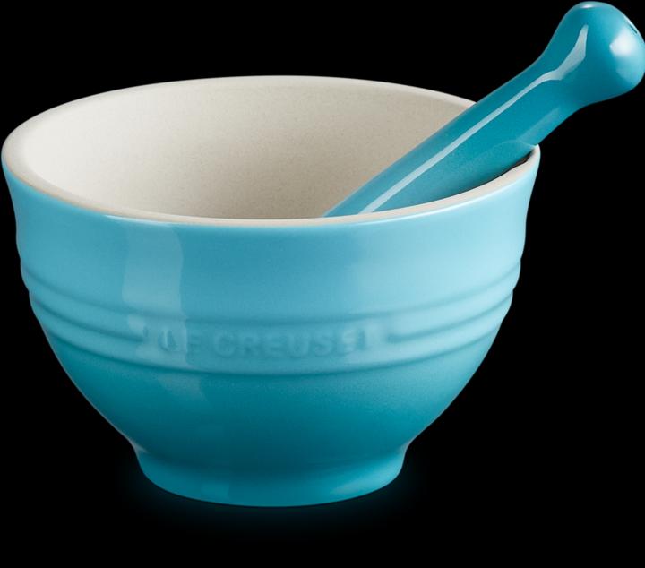 Immagine prodotto Le Creuset Mortaio con pestello 300ml blu caribbean