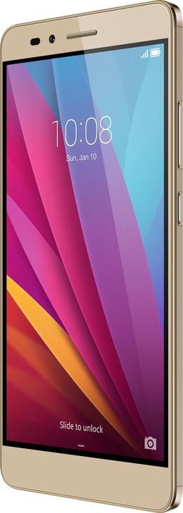 Produktbild Honor 5x (16 GB, Gold, 5.50", Single SIM, 13 Mpx, 4G)