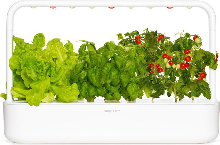 Click and Grow Starter kit Smart Garden 9 Pro (colore: bianco) (SG9S1UNI-BT) (18.50 cm)