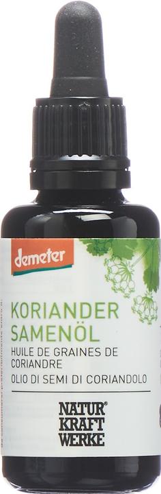 Produktbild NaturKraftWerke Koriandersamenöl nativ Demeter Öl (30 ml)