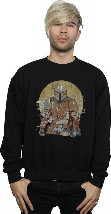 Produktbild Star Wars The Mandalorian Distressed Warrior Sweatshirt (M)