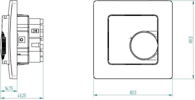 Actual product image Eberle Controls Floor controller