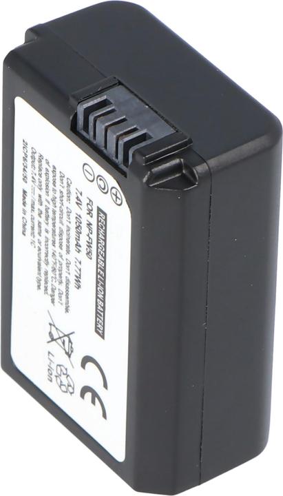 Image du produit AccuCell Batterie compatible avec Sony NP-FW50 Batterie NEX-3, Sony NEX-5, Alpha 55 (Batterie)