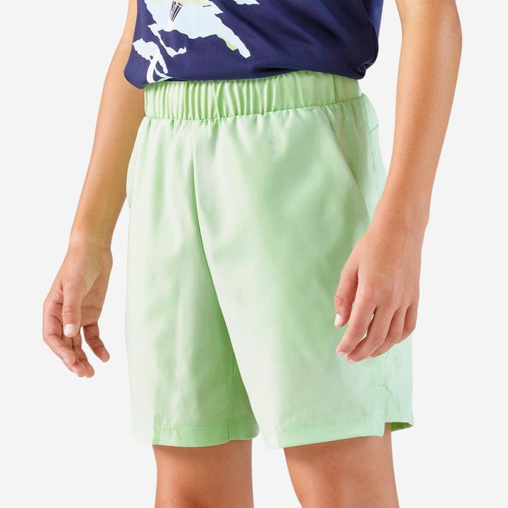 Produktbild Artengo Kinder Tennisshorts - TSH Dry Jr hellgrün (8, 9, 10)