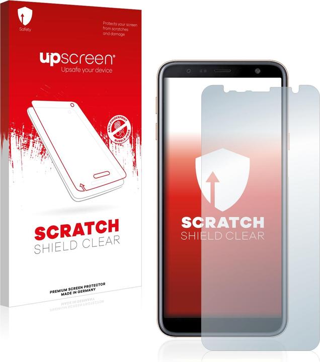 Produktbild upscreen Schutzfolie Displayschutz Displayschutzfolie Folie Klar Transparent (1 Stück, Samsung Galaxy J4 Prime)