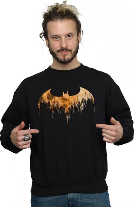 Immagine prodotto Batman Arkham Knight Halloween Moon Logo Fill Felpa Uomo (L)