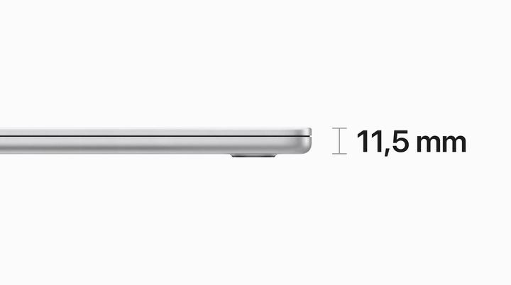 Image du produit Apple MacBook Air - 2023 (15", M2, 8 Go, 256 Go, DE)
