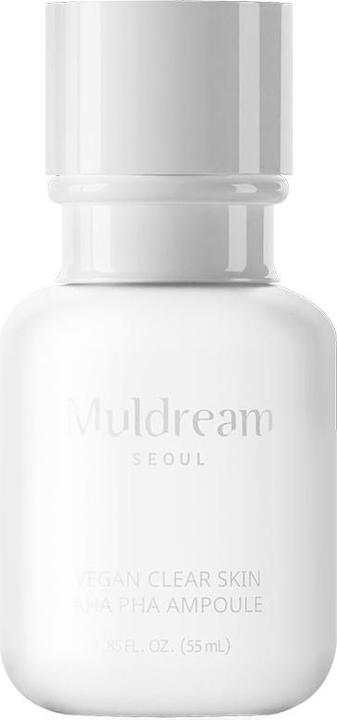 Image du produit Muldream Ampoule Vegan Clear Skin AHA PHA (55 ml)