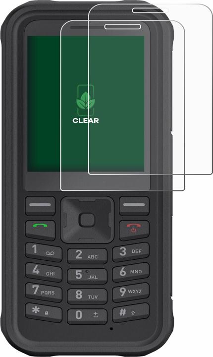 Productafbeelding ScreenLeaf Screen Protector duurzame schermbescherming, helder, anti-kras (2 Stuk, Sonim XP100)