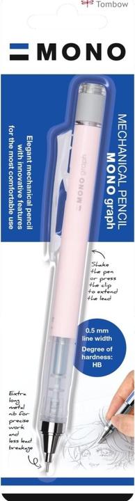 Produktbild Tombow Druckbleistift "MONO graph" Pastell, korallenrosa (0.50 mm, HB, 1 x)