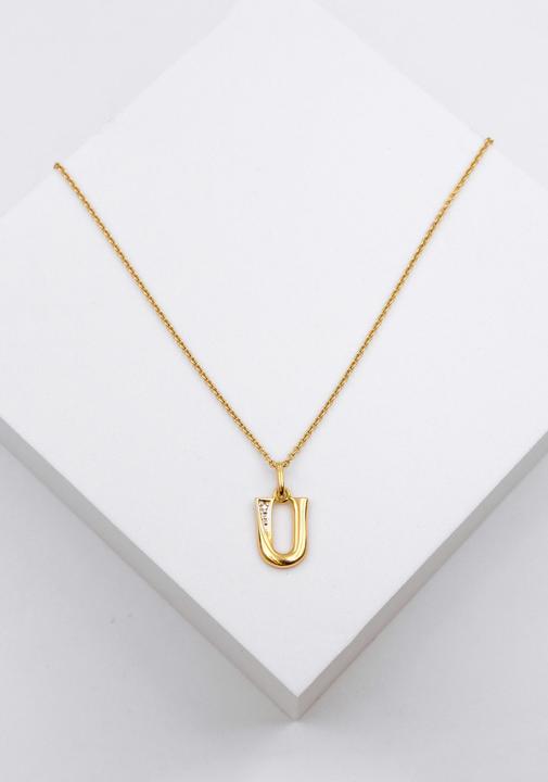 Produktbild Muau Buchstabe (750, Weissgold, 18K Gelbgold)