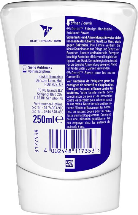 Produktbild Dettol Entdecker-Power (Handseife Nachfüllpackung, 250 ml)